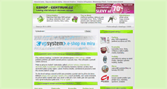 Desktop Screenshot of eshop-centrum.cz