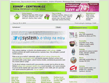 Tablet Screenshot of eshop-centrum.cz